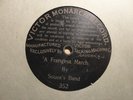 VICTOR MONARCH RECORD #352 - Sousa's Band - A FRANGESA MARCH