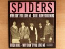 Spiders Why Don't You Love Me Reissue Garage Hard PS 4Song 45RPM EP Alice Cooper