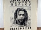 Peter Tosh Wanted Dread And Alive Album Vinyl Record 1981 EMI America SO17055