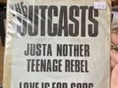 The Outcasts - Justa Nother Teenage Rebel - G/G - RARE PUNK 45