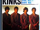 THE KINKS YOU REALLY GOT ME RARE ORIG '64 REPRISE 3-TONE MONO LP ROCK MILESTONE