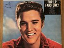 For LP Fans Only SHP 5455 Elvis Presley Rock Vinyl LP JAPAN