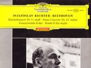 DGG RED STEREO TULIP ED1 - RICHTER - BEETHOVEN - PIANO CONCERTO 3  - RONDO NM