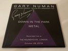Gary Numan Down In The Park/Metal Live Vinyl Ltd 2000 Signed Copy