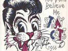Signed Board / Stray Cats - You Don'T Believe Me Cross That Bridge 1981 German