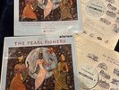 Bizet the Pearl Fishers Dervaux 1st Press UK Columbia Sax 2442/2443 Vinyl B/S EX