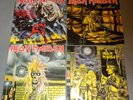 Iron Maiden Album Lot- Self Titled-Number of the Beast-Piece of Mind-EP Import