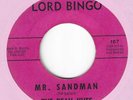TEEN DOOWOP 45 ON LORD BINGO - THE BEAU-JIVES - 