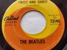 CANADA  THE BEATLES Twist and Shout / There's a Place ORIG 1964 CAPITOL 45