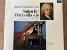 2 lp Reine Flachot Bach Suite For Violoncello Solo (1-6) Saphir 25 785-7 SX/1-2