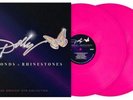 DOLLY PARTON DIAMONDS & RHINESTONES IMPORT GREATEST HITS PINK 2LPS  LTD EDIT