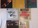 7 BENNY GOODMAN On Stage Sextet Live Carnegie Hall 50's Vinyl  Record Albums LPS
