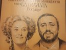 Verdi La Traviata Sutherland Pavarotti Bonynge 3 LPs Set