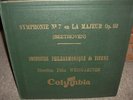 WEINGARTNER / BEETHOVEN symphonie no 7 ( classical ) 5 x 78 rpm columbia france