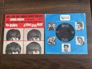 The Beatles George Martin 45 record AND I LOVE HER 1964 UA Ringo’s Theme PS