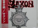 SAXON STRONG ARM OF THE LAW CARRERE P10971G JAPAN OBI VINYL LP