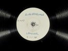 78 RPM -- Leroy Carr, vinyl test mx SL12 (-1)  