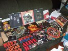 KISS  - 9 LP LOT# 2 w ALIVE ALIVE II, ORIGINALS, LICK IT UP, CDs + MEMORABILIA