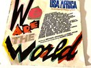 USA for Africa We Are The World vinyl 45 Original