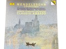 MENDELSSOHN 5 SYMPHONIES 4 VINYL  LP BOX SET LSO CLAUDIO ABBADO EX +