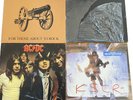 AC/DC 4 LPs: Those About To Rock, Back In Black, Blow Up Video, Hwy to Hell XLNT