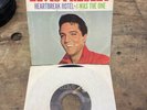 GOLD STANDARD SERIES Elvis Heartbreak Hotel 45 Picture Sleeve Record RCA Rock