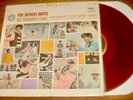 The BEACH BOYS All Summer Long LP Japanese RED colored vinyl Capitol VG+/Exc.