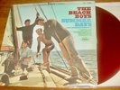 The BEACH BOYS Summer Days/Nights LP Japanese RED colored vinyl Capitol VG+/Exc.