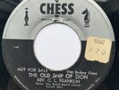 Rare 1956 Black Gospel REV. C.L. FRANKLIN Ship Of Zion CHESS Promo Aretha HEAR