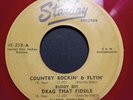 STARDAY EP #258 rockabilly BUDDY DEE country rockin' & flyin' RED VINYL low vg