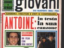 RIVISTA BEAT GIOVANI 1968-sannia-the rokes-dino-adamocaselli poster MINA-PISA
