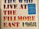 THE WHO – LIVE AT THE FILLMORE EAST 1968 - 50TH ANNIV LTD ED 180G VINYL 3xLP 603