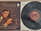 CTL 7070 Nathan Milstein Brahms Violin Concerto Steinberg ED1 Capitol NM