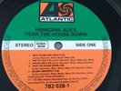 HERICANE ALICE Tear The House Down 1990 Vinyl LP Atlantic Gema 782 028-1 NM