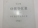 New Order “Substance” Original U.K. 1987 vinyl 2Lp + Inners