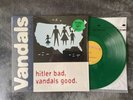The Vandals - HITLER BAD VANDALS GOOD - Green Color - Punk Vinyl Record LP