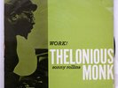 THELONIOUS MONK WORK TOP RANK RANK5017 JAPAN FLIPBACK COVER VINYL LP