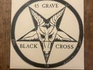 45 Grave: Black Cross--Original 1981 Punk 7-Inch-Goldar Records