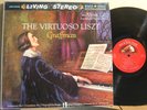 RCA LSC-2443 Gary Graffman The Virtuoso Liszt Blank Back 6S 1S SD 1960 NM