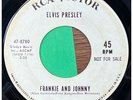 Elvis Presley Frankie and Johnny Please Dont Stop Loving Me 45 WLP RCA 478780
