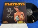 CHET BAKER ART PEPPER PLAYBOYS GXF 3103 + INSERT. JAPAN 1978 MINT