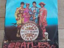 THE BEATLES SGT PEPPER'S LONELY HEARTS CLUB BAND 45 RPM ITALIAN ISSUE V/G COND.