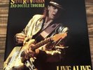 Stevie Ray Vaughan And Double Trouble Live Alive Epic 1986 Vinyl Record E2 40511