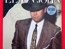 Elton John Breaking Hearts (Cover Signed By Elton) LP