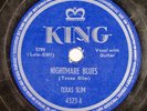 TEXAS SLIM AKA JOHN LEE HOOKER: Nightmare Blues US King 4323 Rarest 78 V- HEAR