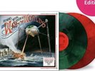 WAR OF THE WORLDS LTD ED HMV 1921 EDI RED BLACK GREEN COLOR VINYLS  STRICTLY LTD
