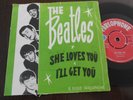 THE BEATLES  NORWAY SP SHE LOVES YOU R 5055 ORIGINAL