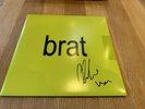 Charli XCX Brat SIGNED Limited Clear & Pink Splatter Vinyl LP
