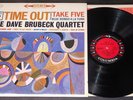 Vintage jazz lp DAVE BRUBECK QUARTET Time Out 1959 Columbia CS 8192 stereo 6-eye