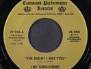 TUNE-TIMERS: the night i met you / the mop COMMAND PERFORMANCE 7